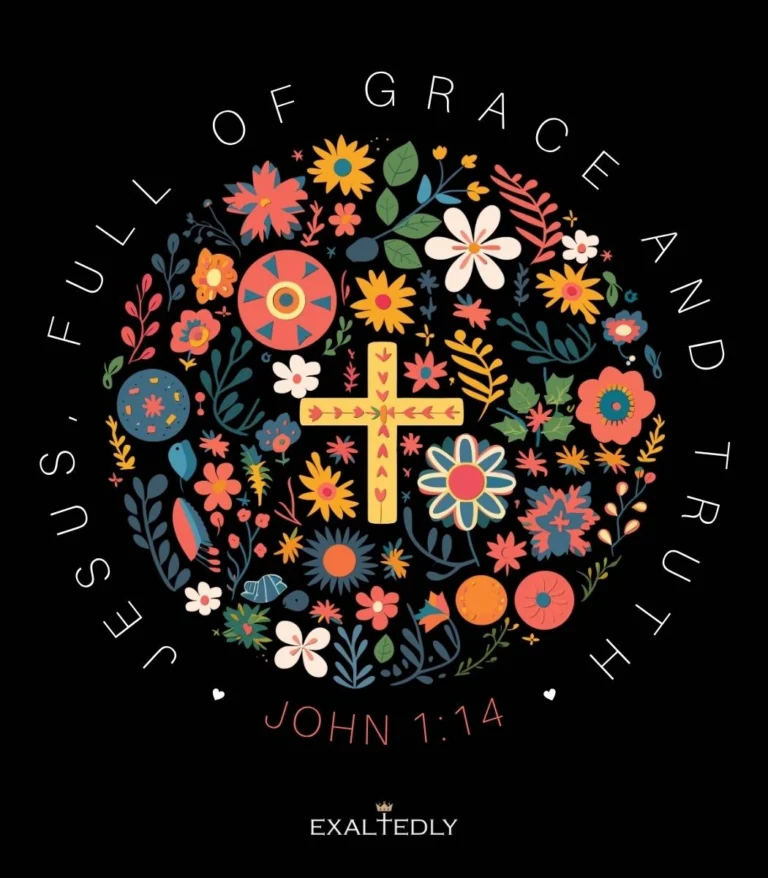 Jesus Full of Grace Women's Tee - Hover