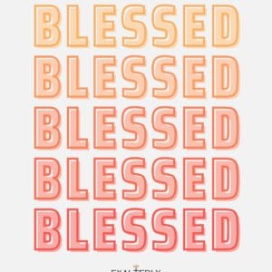 Blessed Stacked Women's Tee