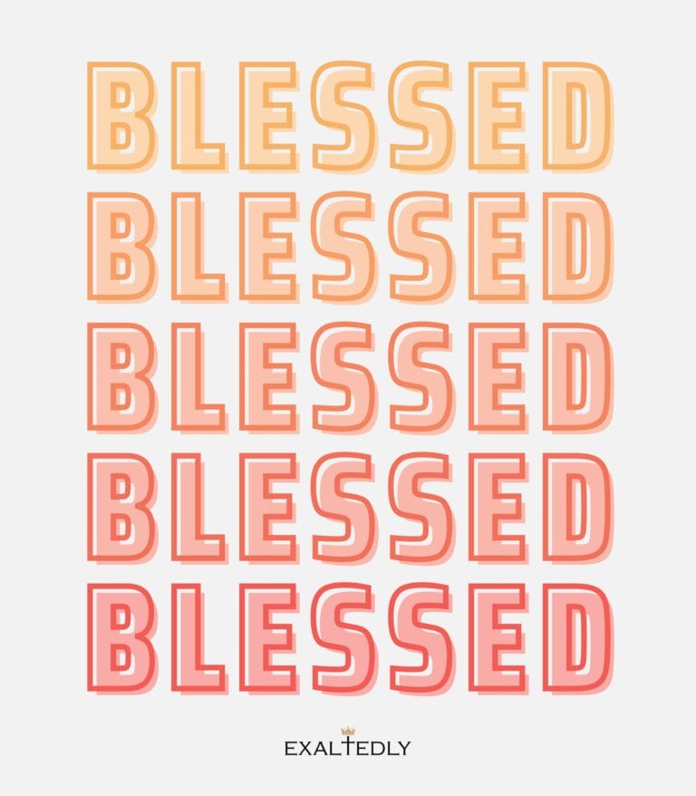 Blessed Stacked Women's Tee