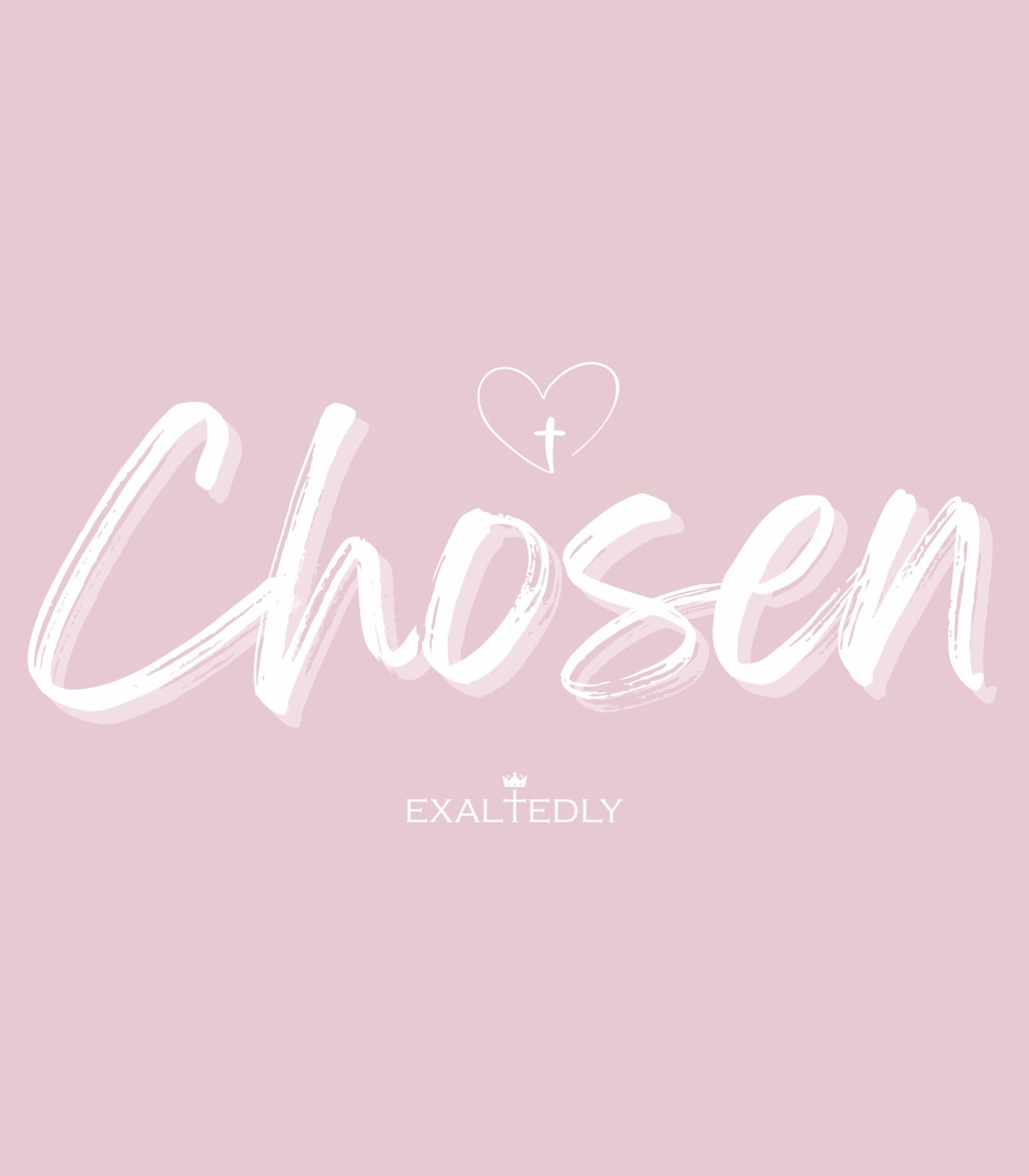 Chosen Heart Girl's Tee - Hover