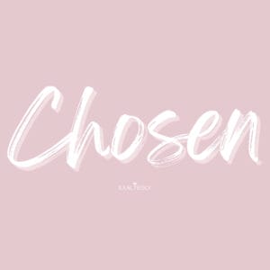 Chosen Script Women's Tee