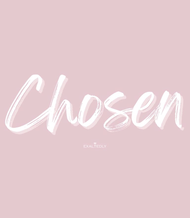 Chosen Script Women's Tee