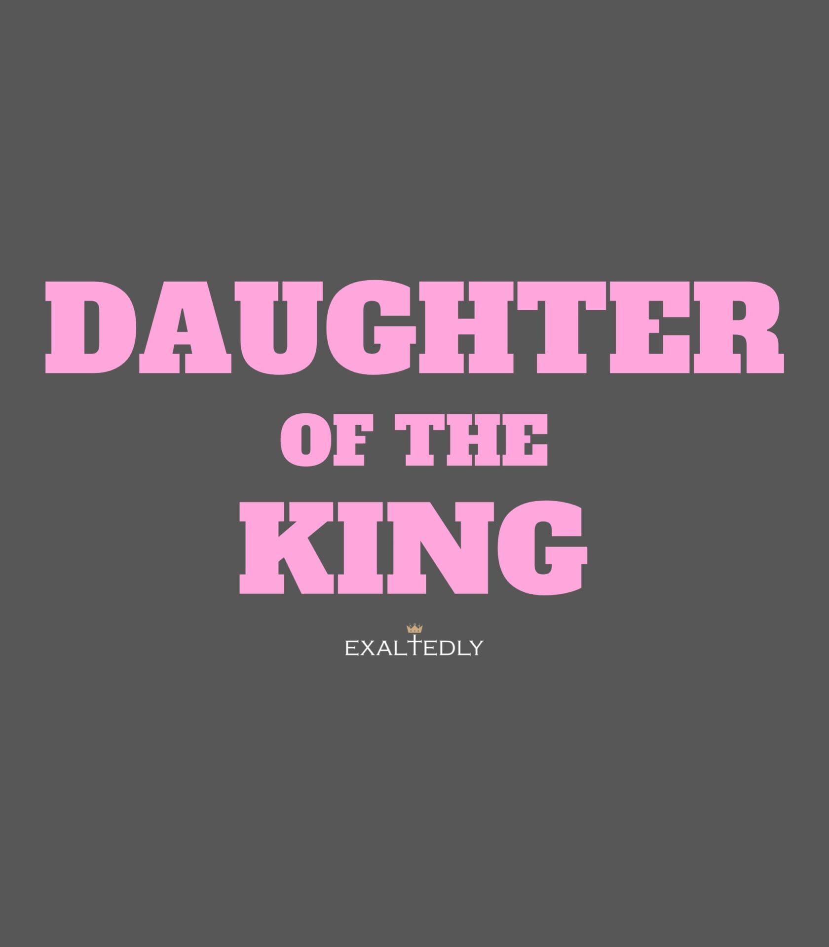 Daughter of the King Girl's Tee - Hover