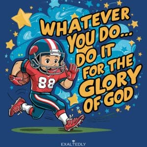 Do it for the Glory of God - Football - Boy's Tee