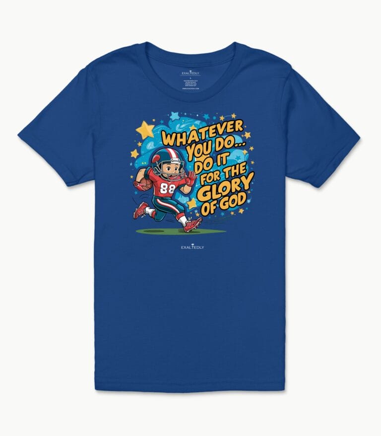 Do it for the Glory of God - Football - Boy's Tee