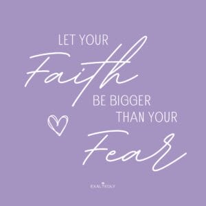 Faith Bigger Than Fear Women's Tee