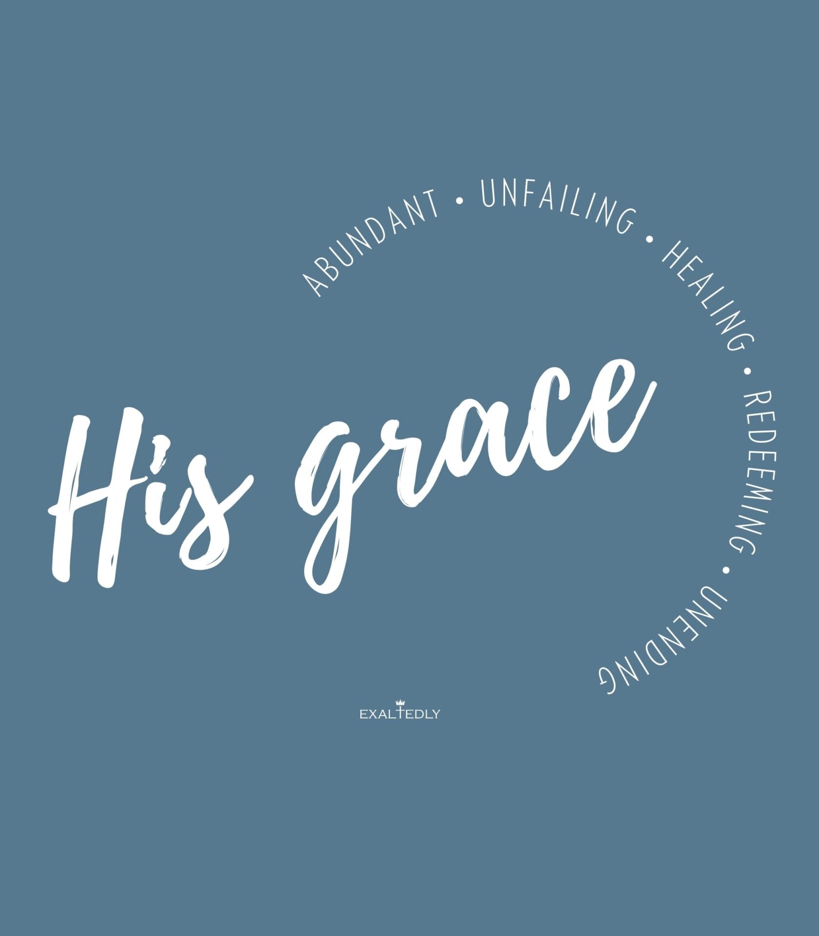 His Grace Women's Long Sleeve Tee - Hover