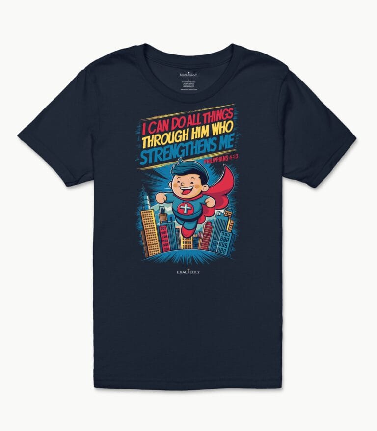 I Can Do All Things Superhero Boy's Tee