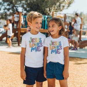 Jesus Loves Me Kids Tee