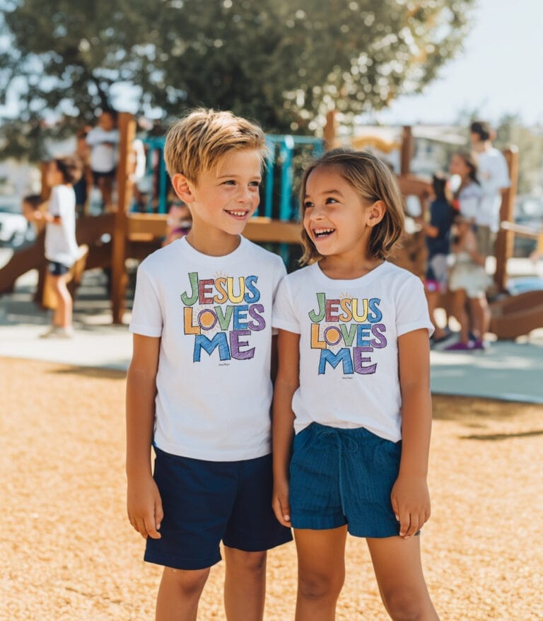Jesus Loves Me Kids Tee
