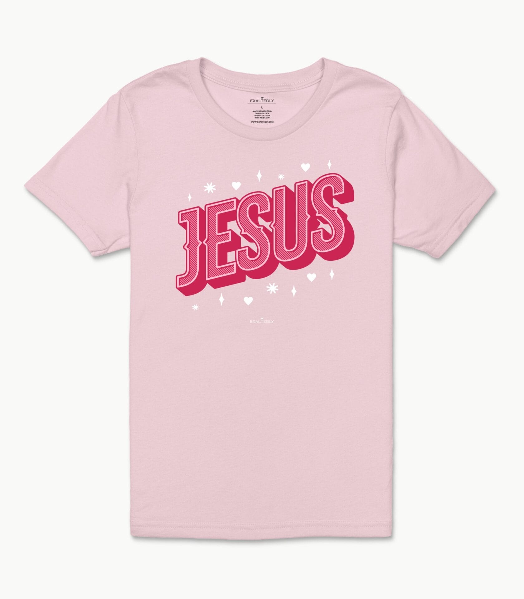 Jesus Sparkles Girl's Tee