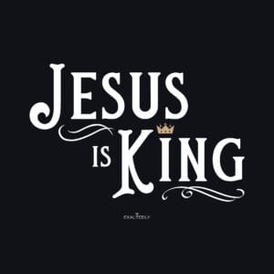 Jesus is King Women's Tee