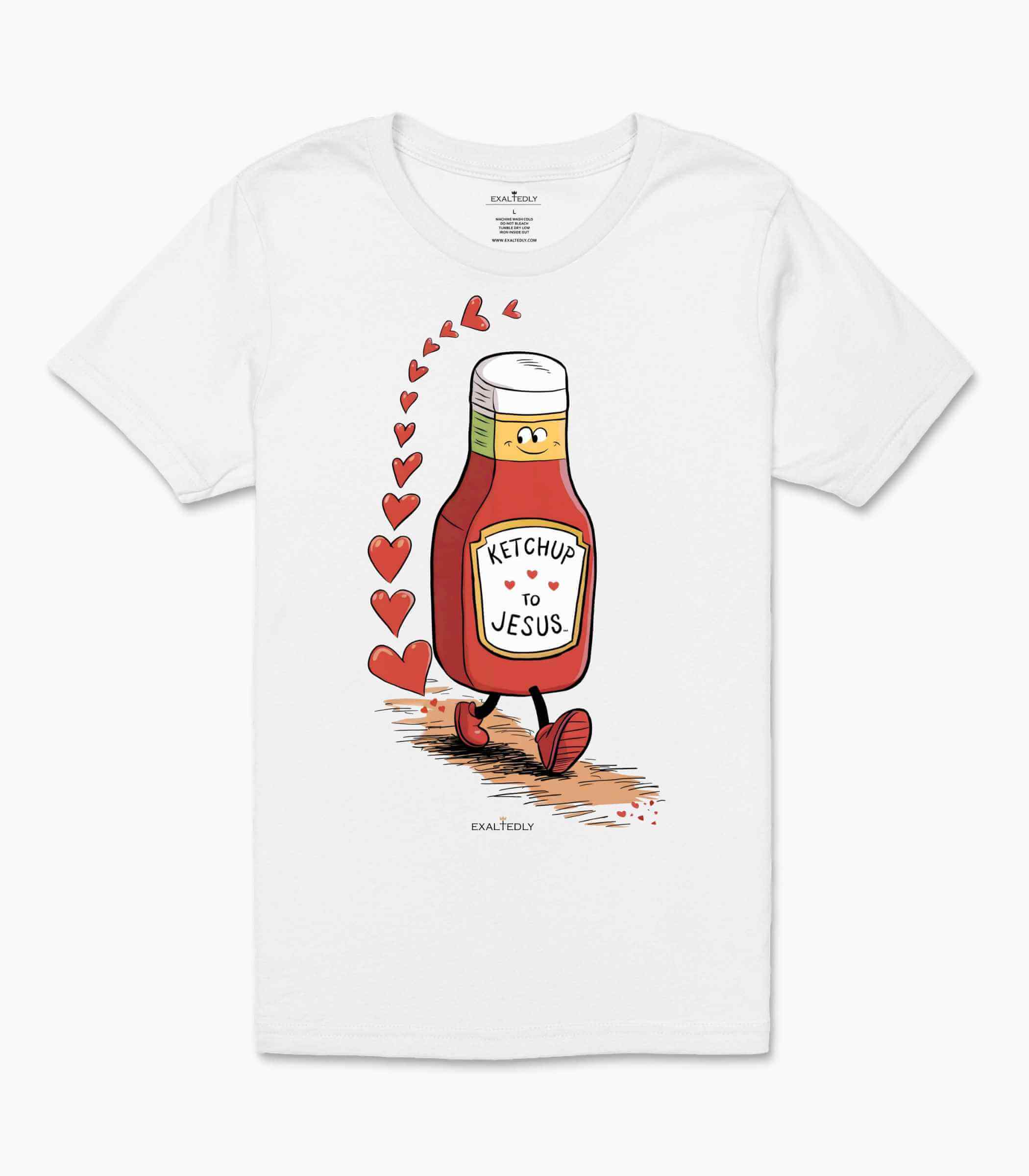Ketchup to Jesus Kid's Unisex Tee