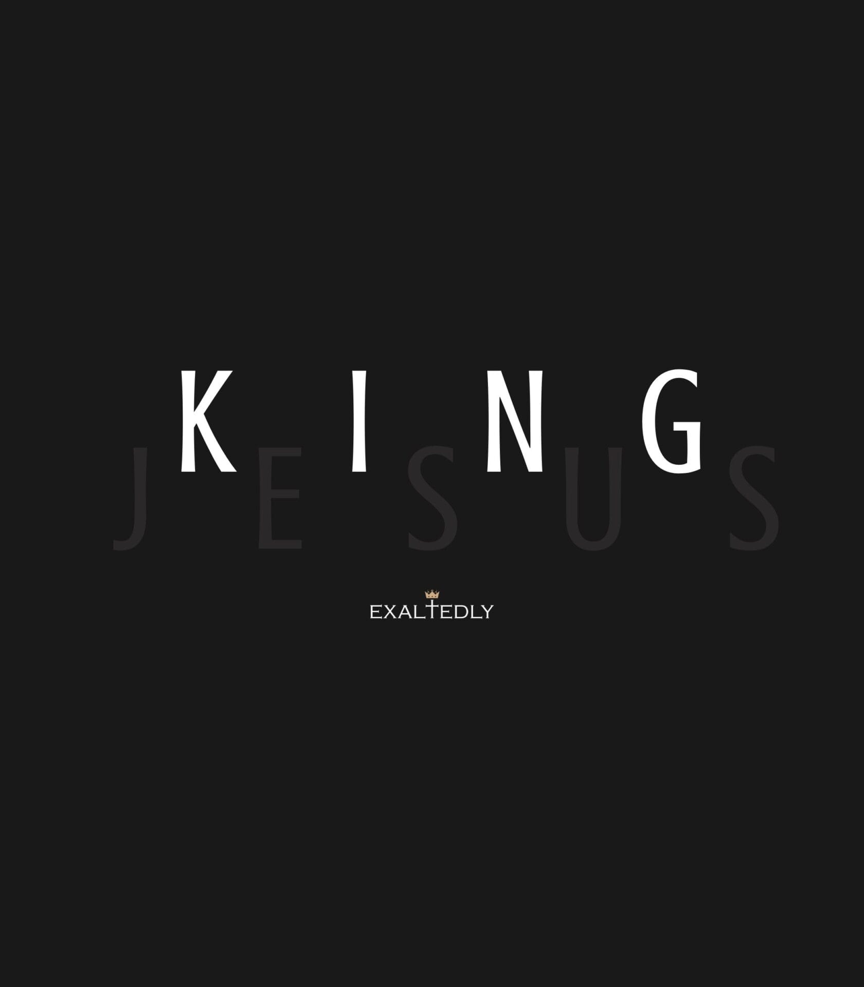 King Jesus Men's Long Sleeve Tee - Hover