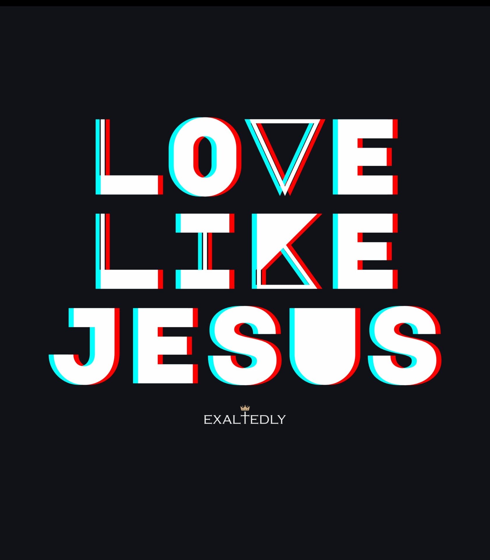 Love Like Jesus Kid's Unisex Tee - Hover