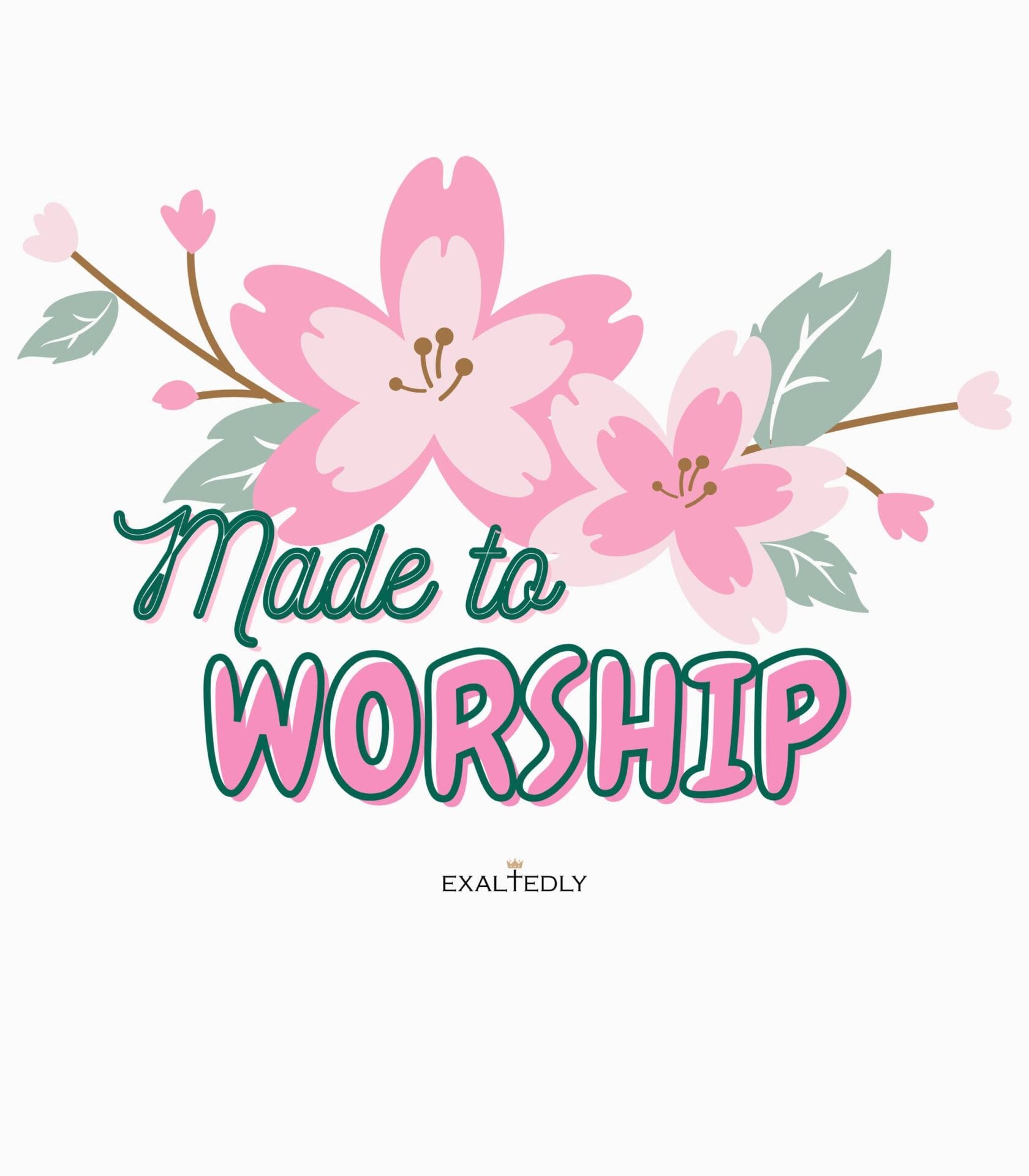 Made to Worship Women's Tee - Hover