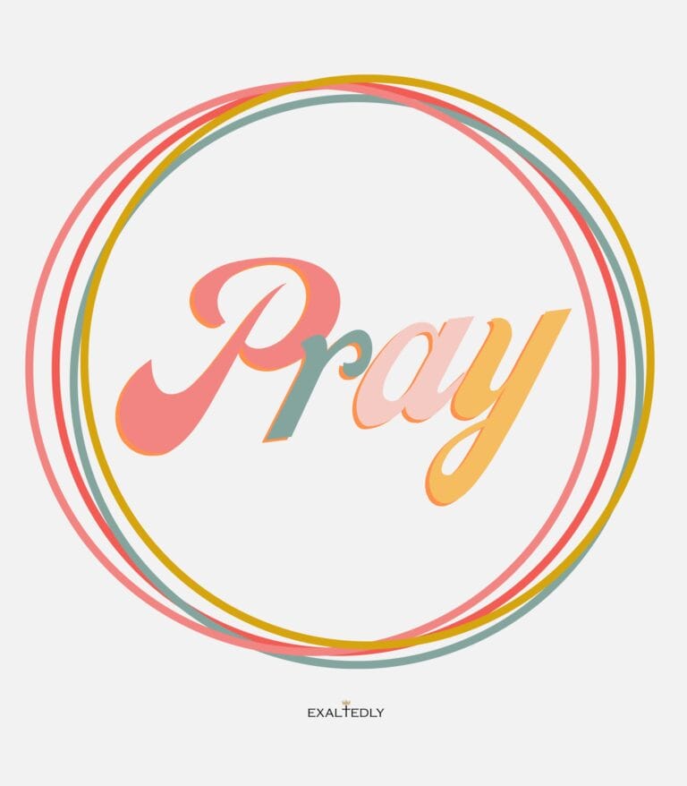 Pray Circles Women's Tee