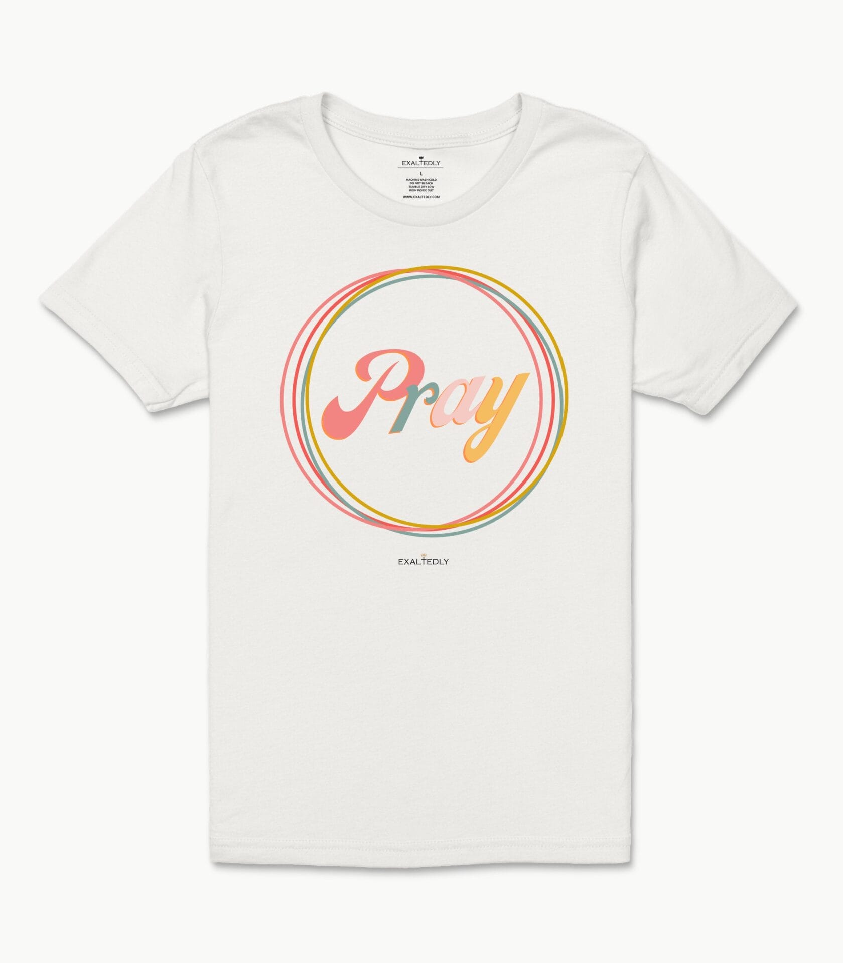 Pray Circles Girl's Tee