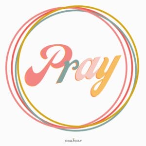 Pray Circles Women's Tee