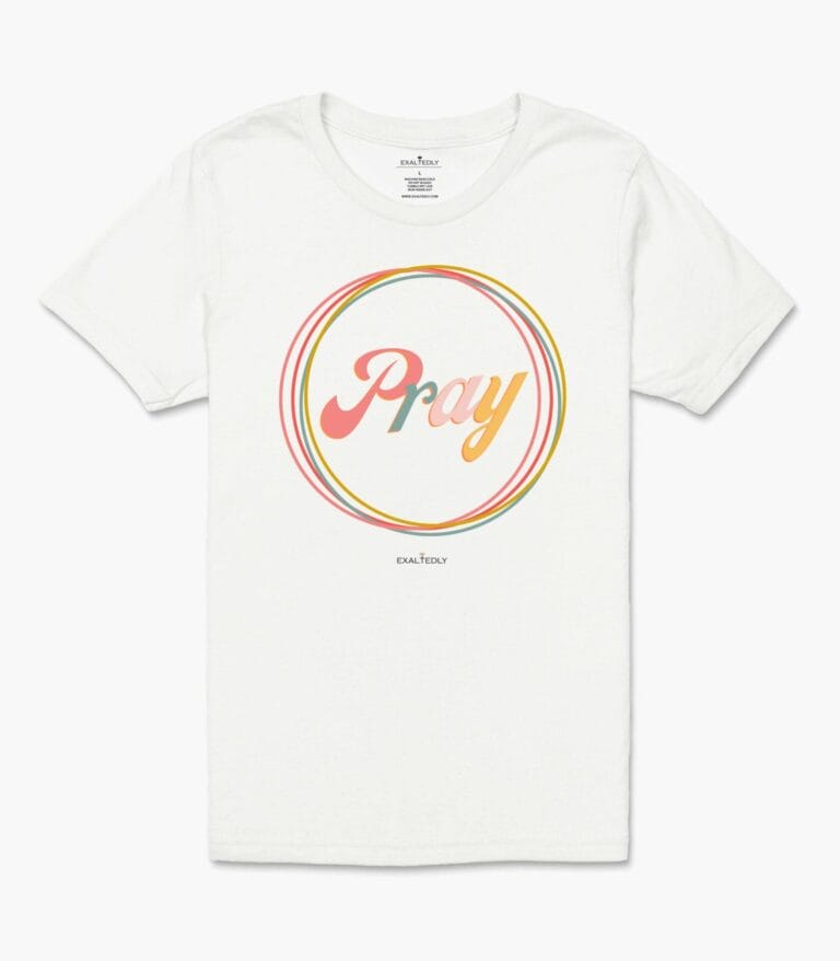 Pray Circles Girl's Tee