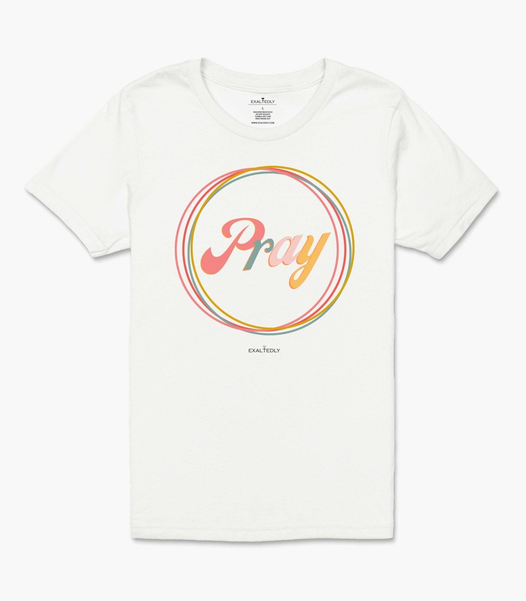 Pray Circles Girl's Tee