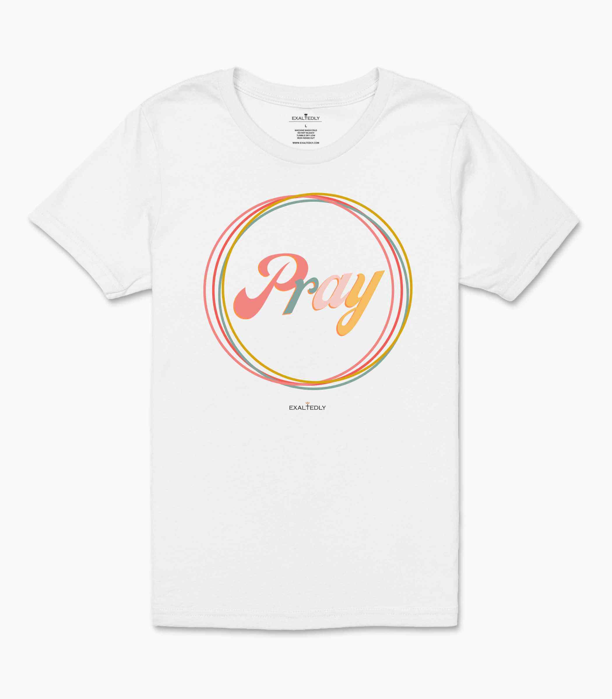 Pray Circles Girl's Tee