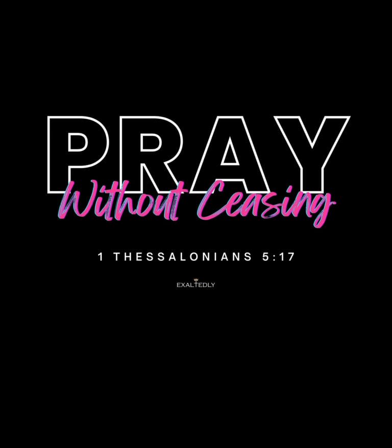 Pray without Ceasing Women's Tee