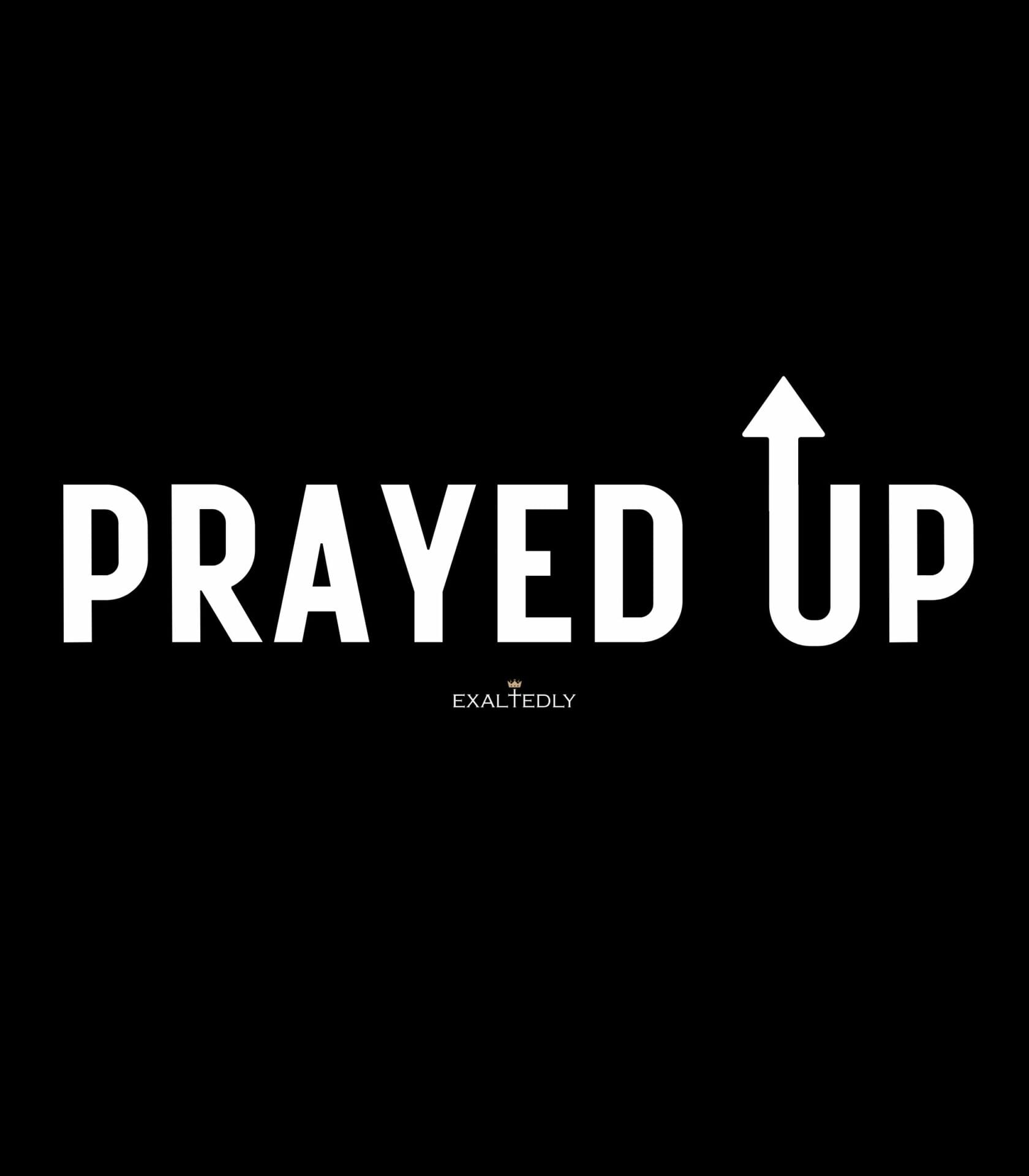 Prayed Up Unisex Tee - Hover