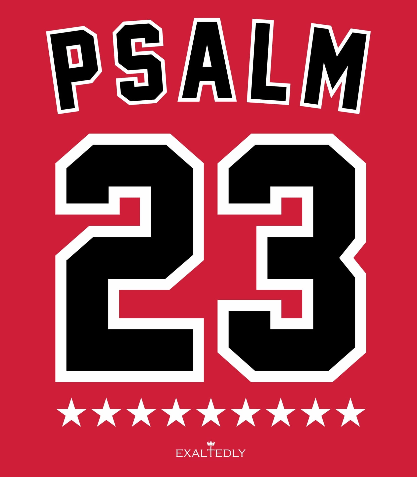 Psalm 23 Boy's Tee - Hover