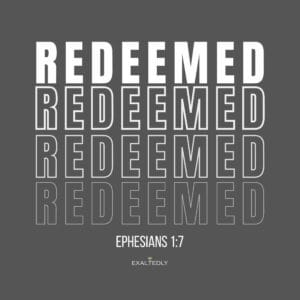 Redeemed Stacked Unisex Tee