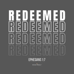 Redeemed Stacked Unisex Tee
