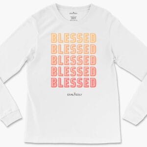 Blessed Stacked Women's Long Sleeve Tee