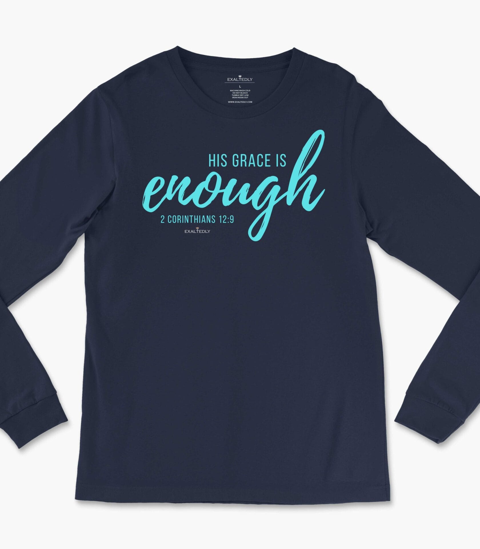 His Grace Is Enough Women's Long Sleeve Tee