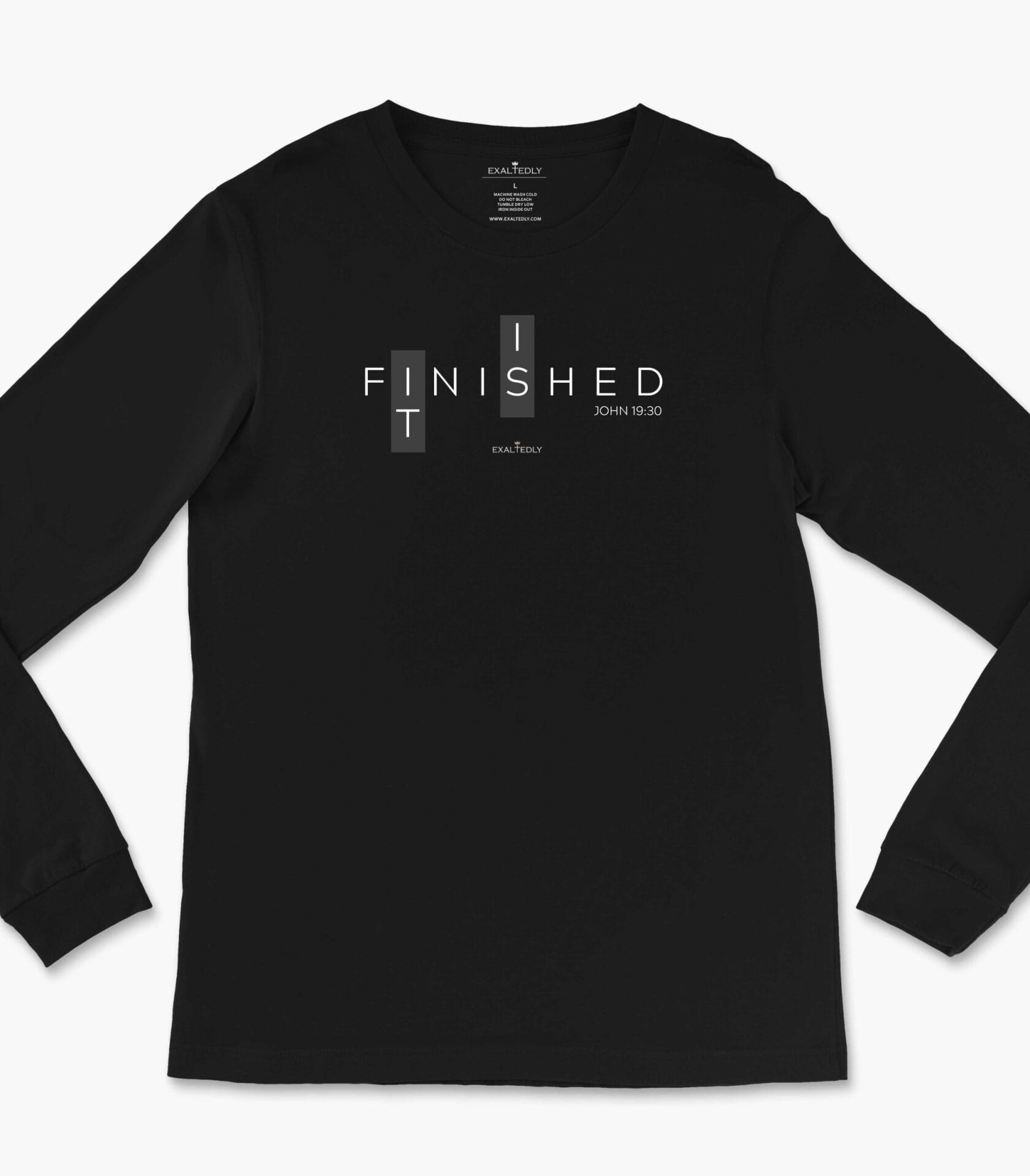 It is Finished Men's Long Sleeve Tee