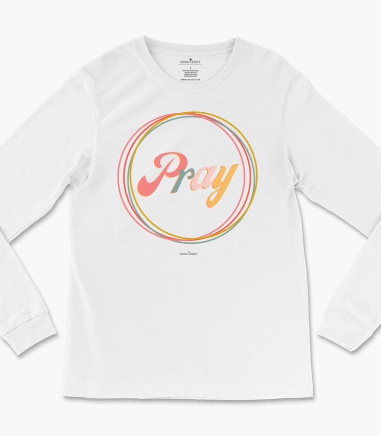 Pray Circles Women's Long Sleeve Tee