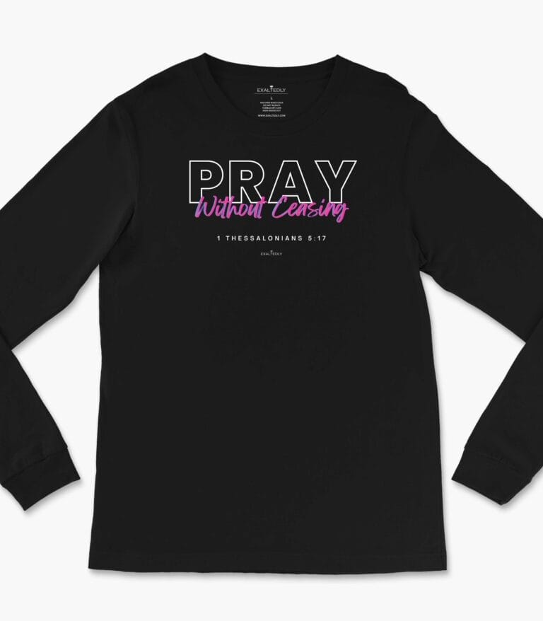 Pray without Ceasing Women's Long Sleeve Tee