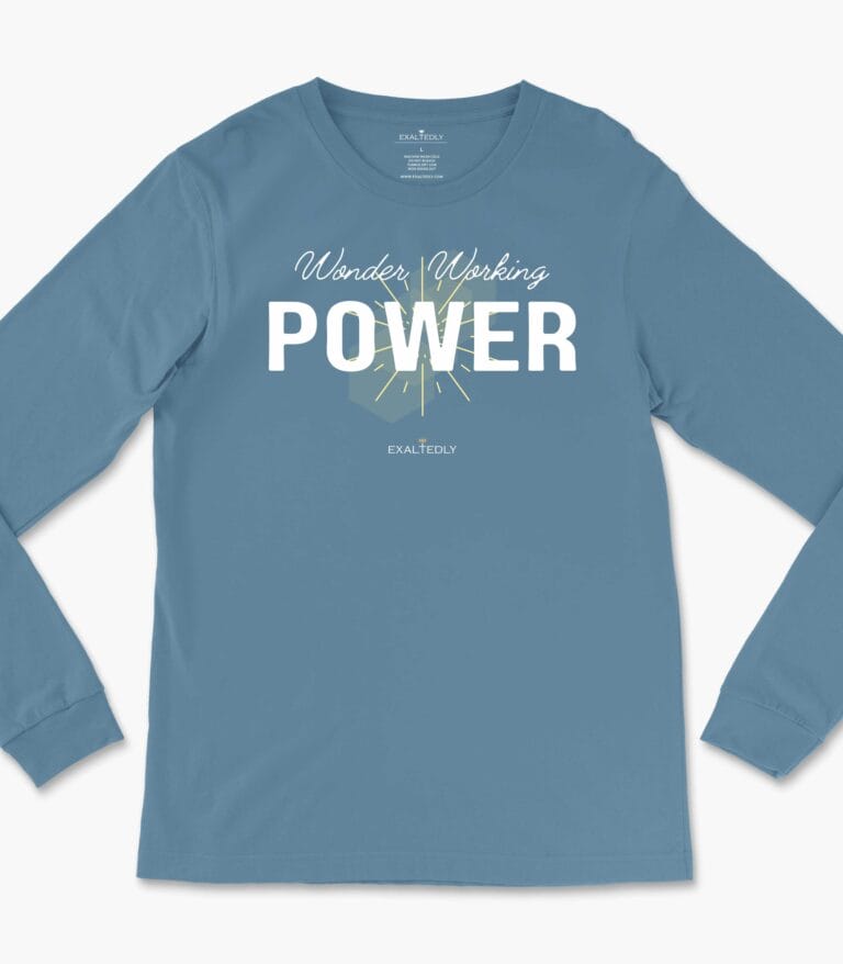 Wonder Working Power Unisex Long Sleeve Tee