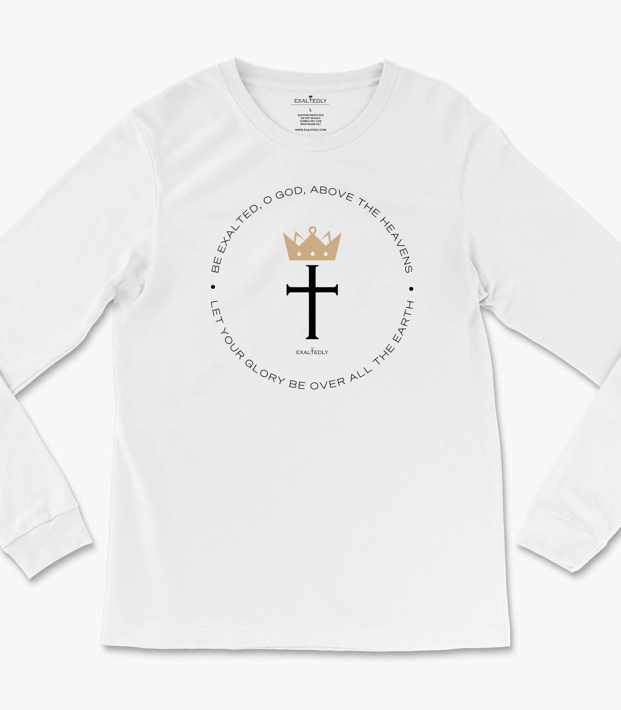 Exaltedly Above The Heavens Unisex Long Sleeve Tee