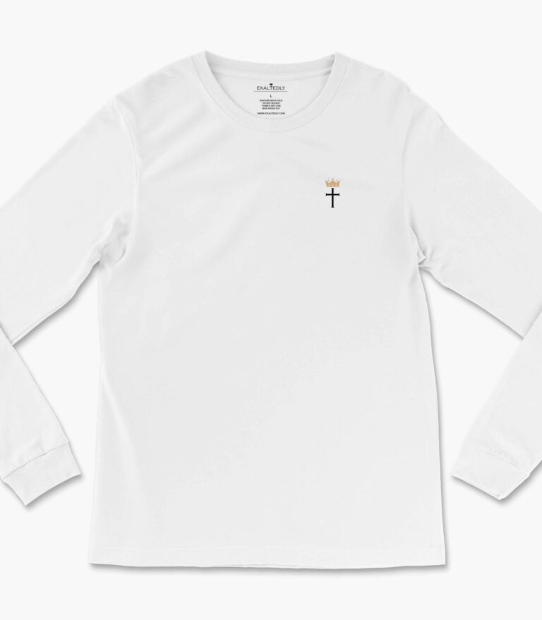 Exaltedly King’s Pocket Crest Long Sleeve Tee