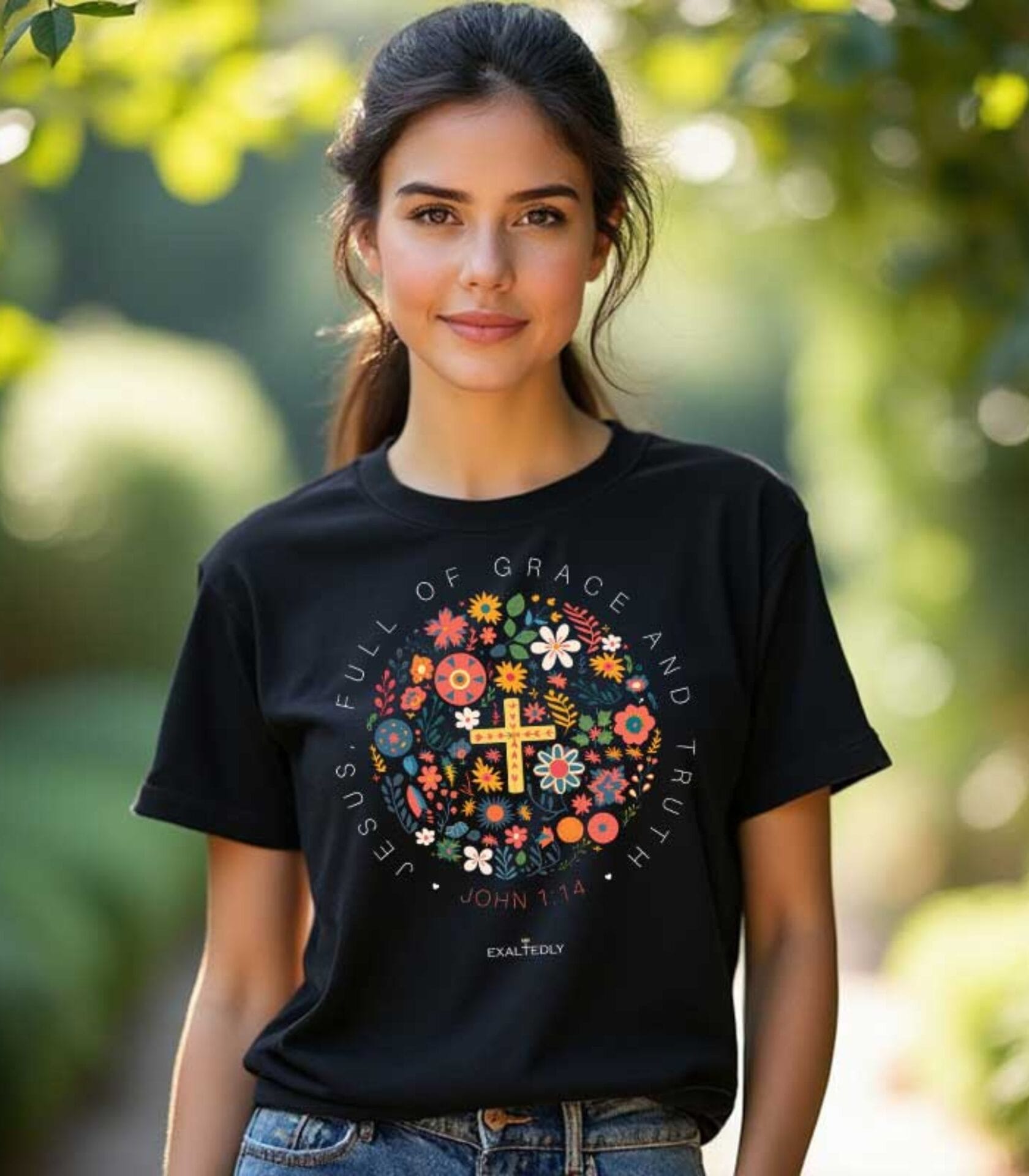 Jesus Full of Grace and Truth Women's Tee