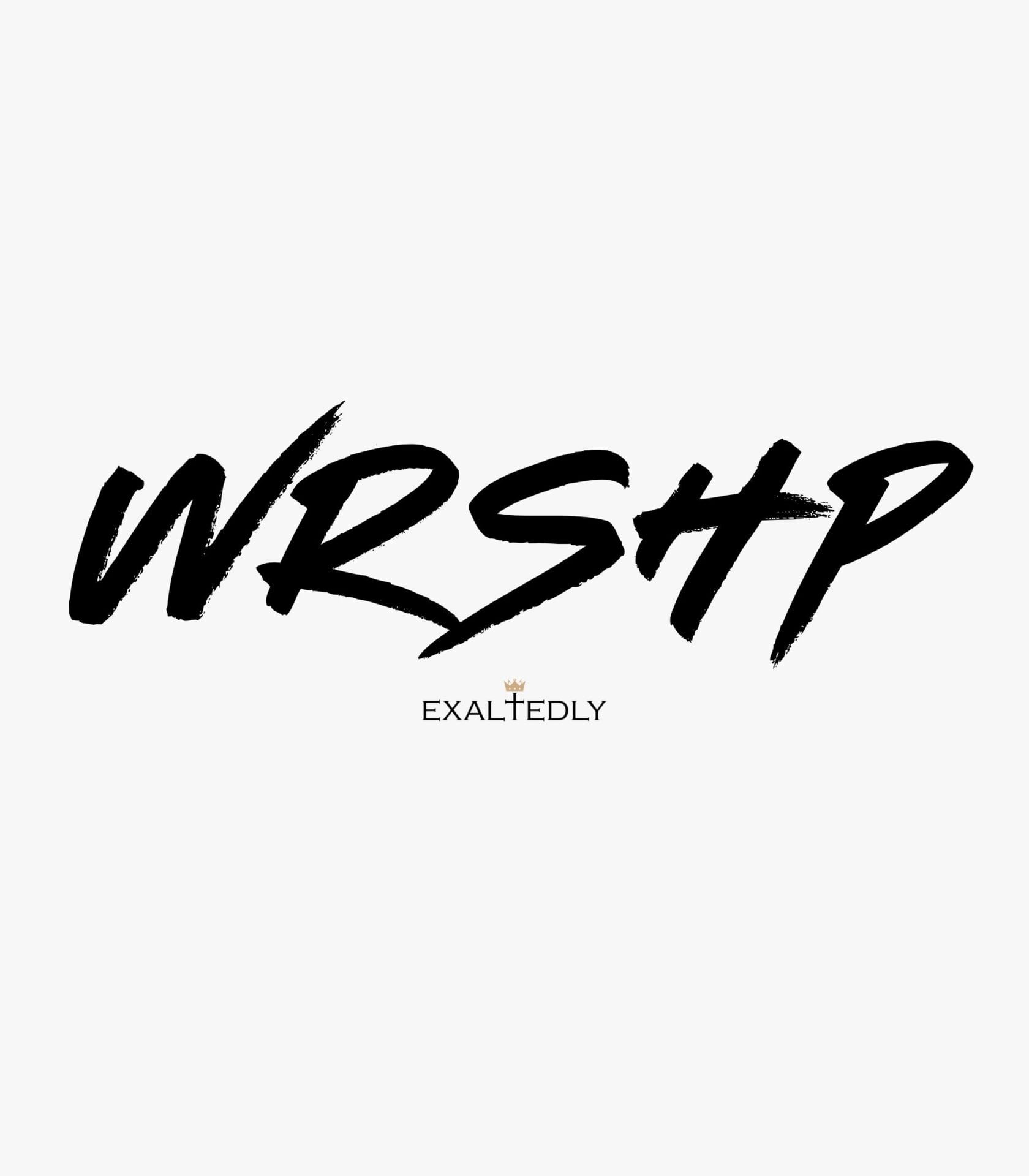 WRSHP Unisex Tee - Hover