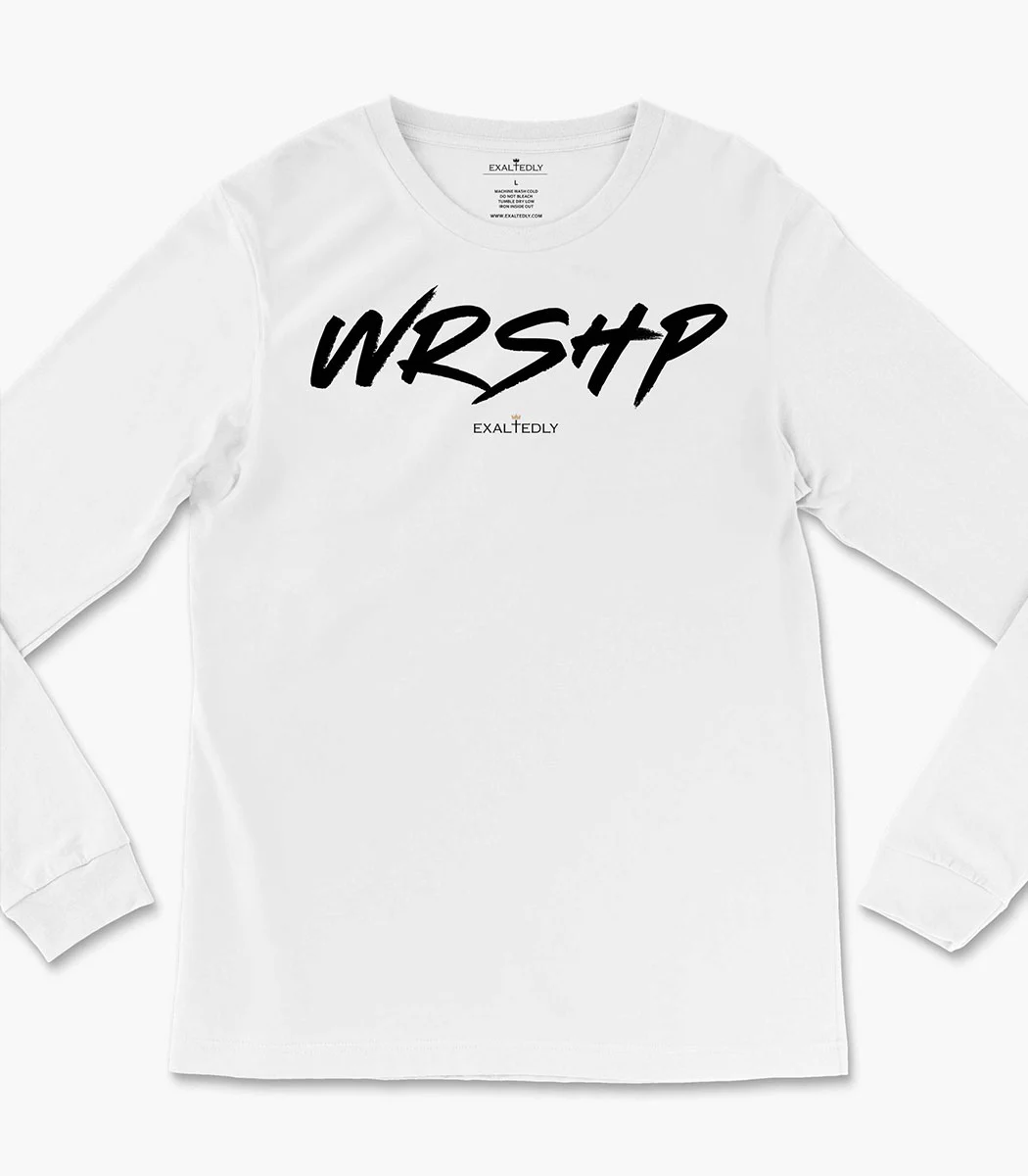WRSHP Unisex Long Sleeve Tee