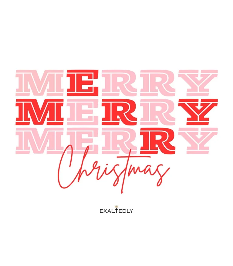 MERRY MERRY CHRISTMAS WOMEN’S TEE - Hover