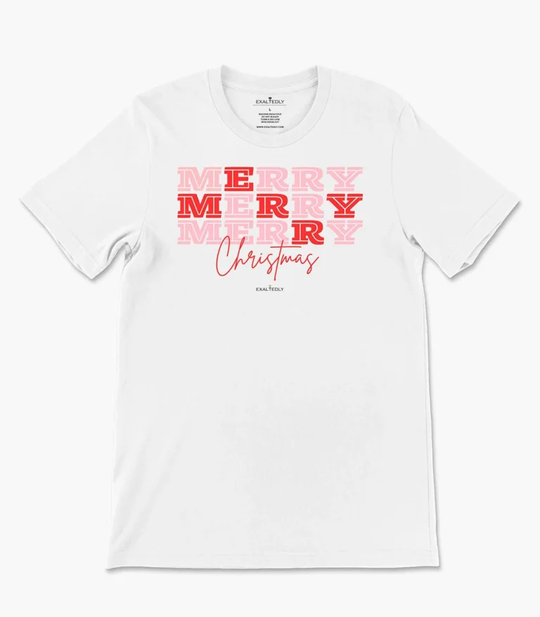 MERRY MERRY CHRISTMAS WOMEN’S TEE