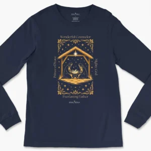 Wonderful Counselor Christmas Long Sleeve Tee