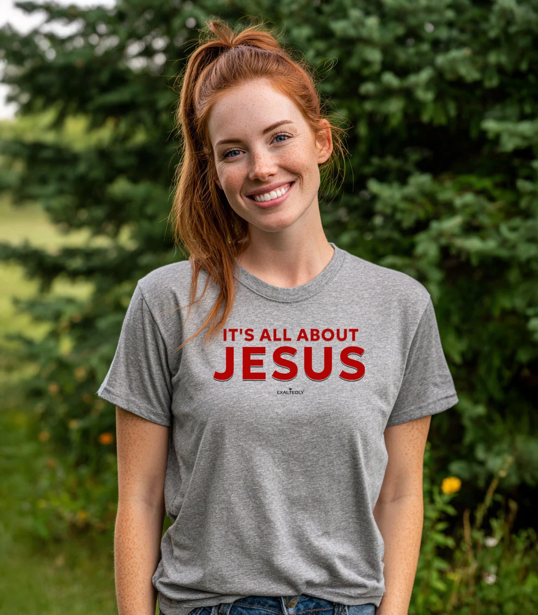 It's All About Jesus Unisex Tee